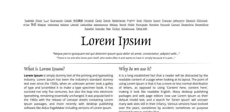 Lorem Ipsum