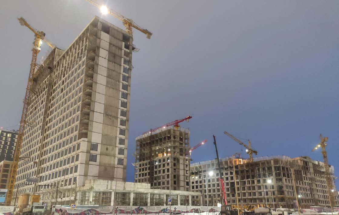 Multi-apartment residential complex Arena  Unity 1