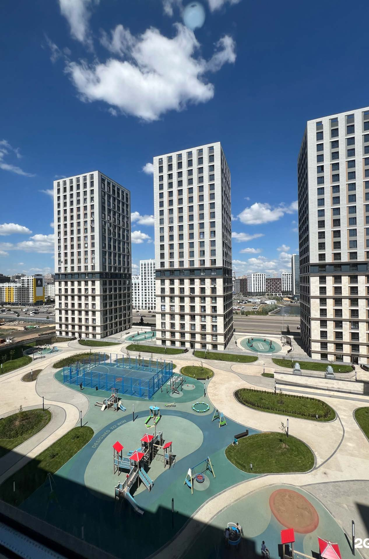 Multi-apartment residential complex  "Respublika", "SAT-NS"