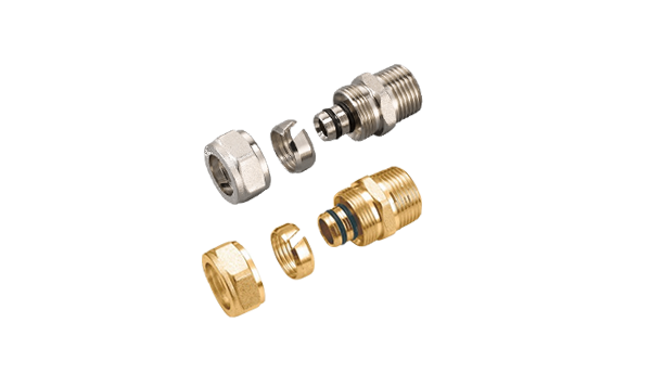 Male straight coupling