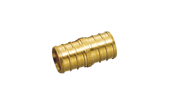 LF brass crimp coupling