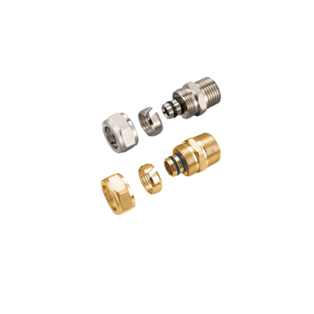 Male straight coupling