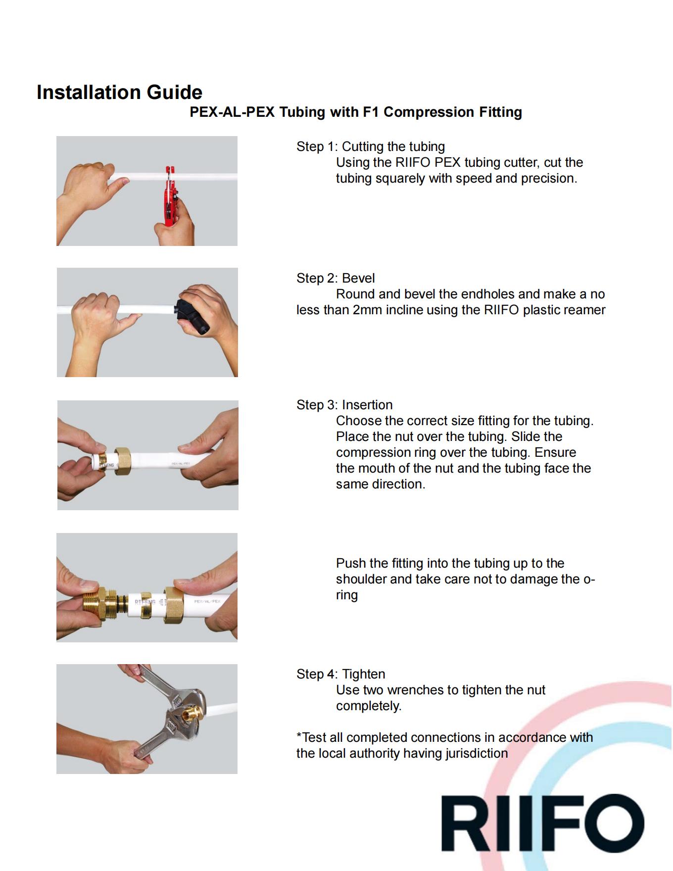 Install-PEX-AL-PEX-with-compression-fitting