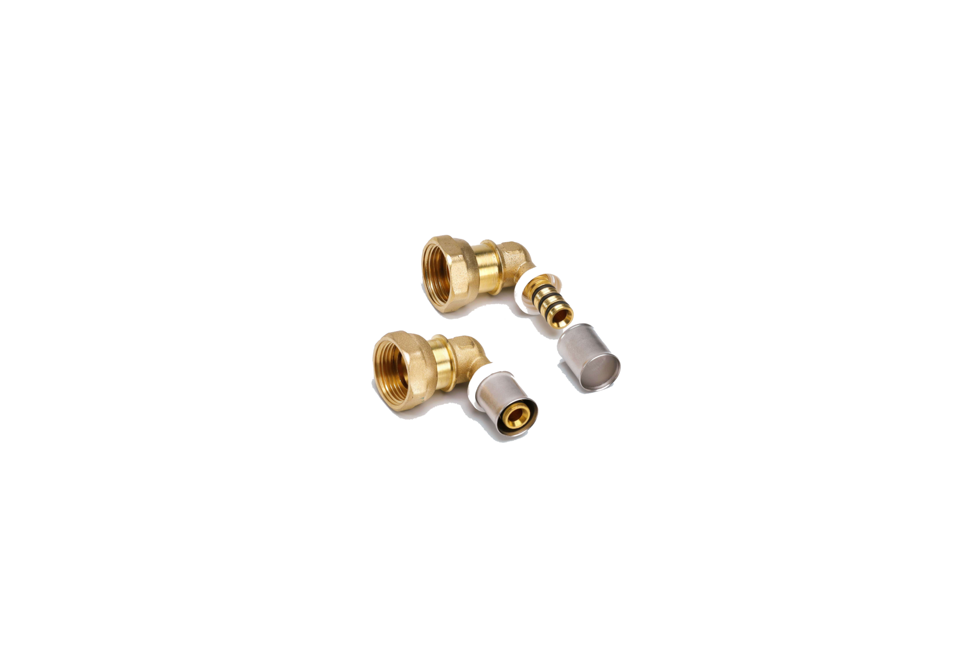 Demountable female elbow